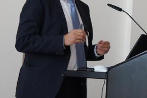 Sr. Jörn Schmerzahl de la empresa de transporte y logística Rhenus 