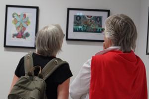 Muestra "Agua, Tierra y Aire" de la artista plástica santiagueña residente en Alemania, Graciela Soria.